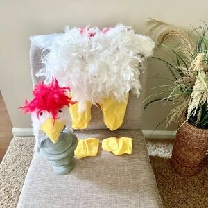 Feathered Chicken Costume